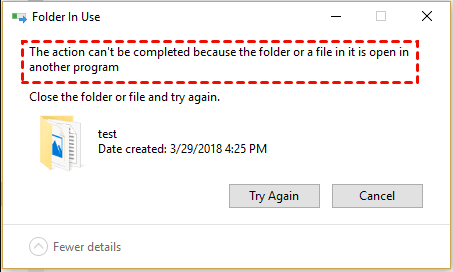 File Won’t Delete Windows 10