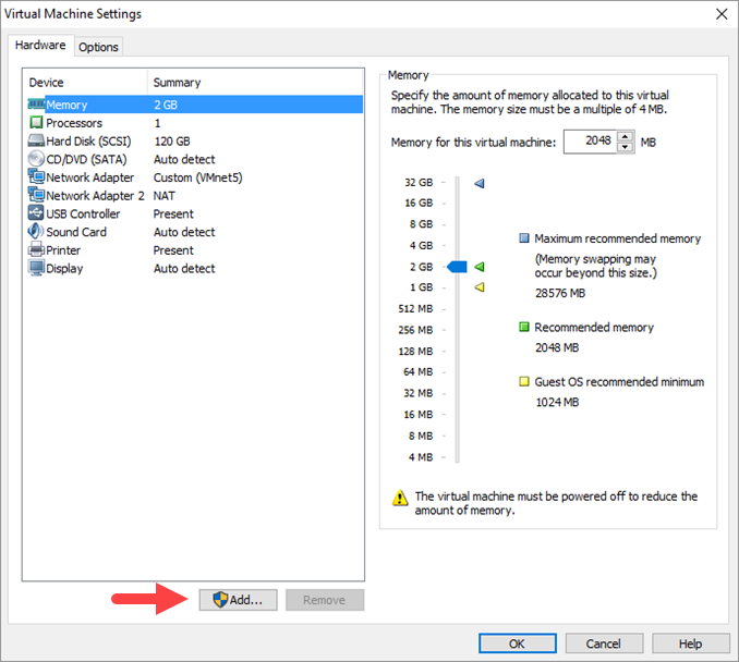 Vmware Inactive Adapter How To Add Network Adapter In Vmware Workstation