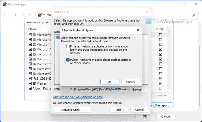 How To Allow Vpn Through Windows Firewall