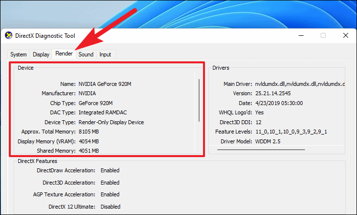 How To Check My Graphics Card Windows 11