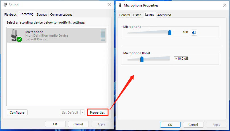 How To Increase Mic Volume Windows 11