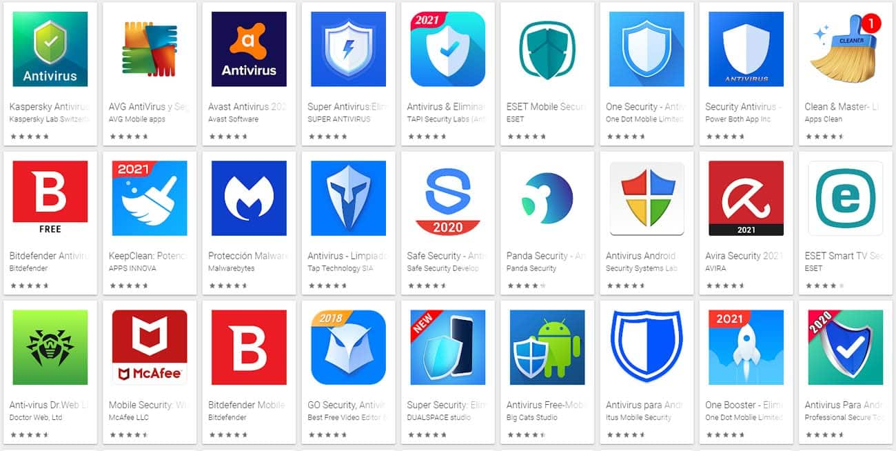 Apps De Seguridad Antivirus Y Bloqueadores De Publicidad