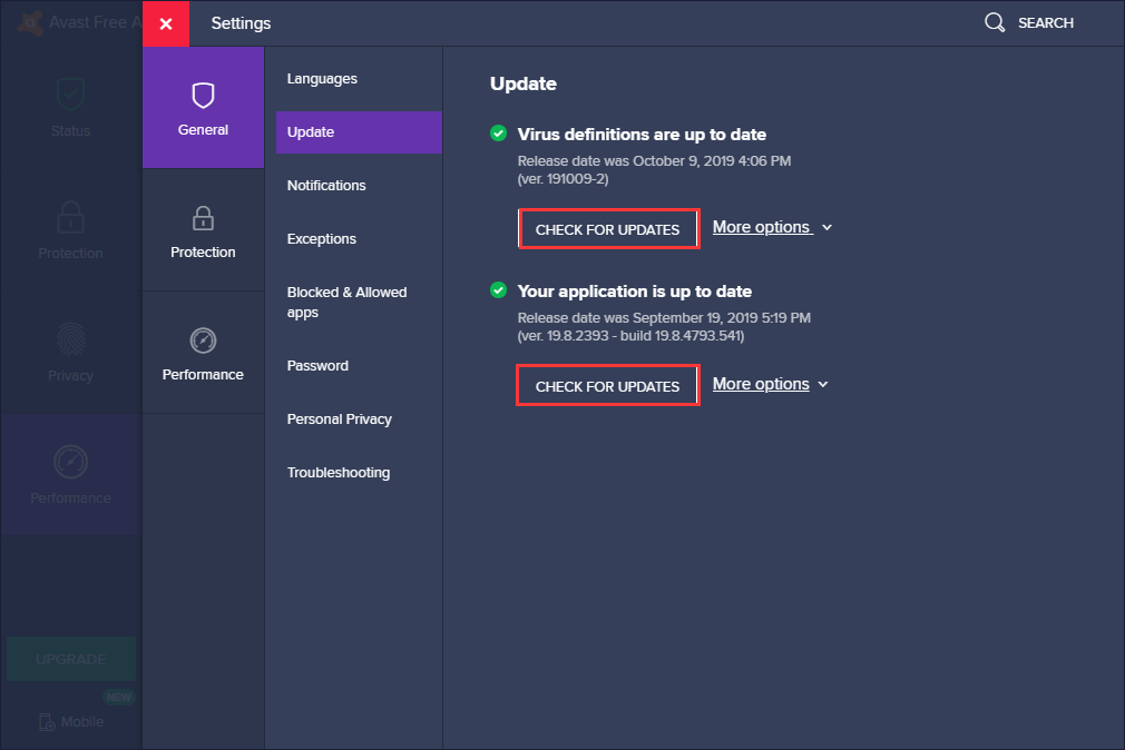 Avast High CPU Usage 2019