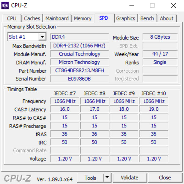 CPU Z For Win 10