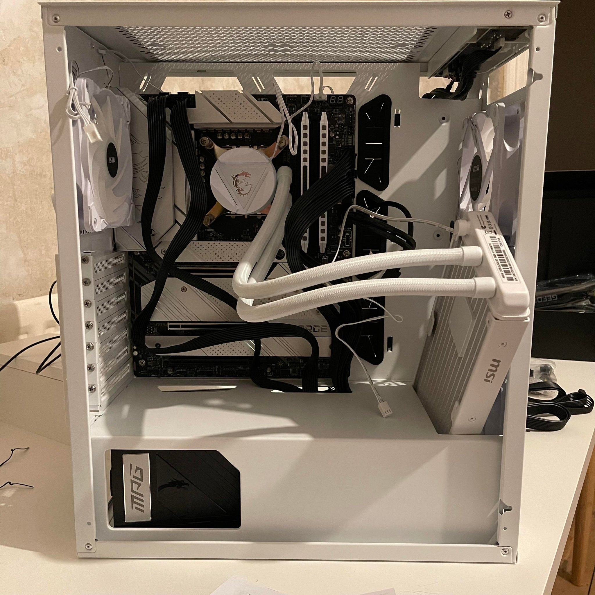 Cpu Liquid Cooling Radiator Placement