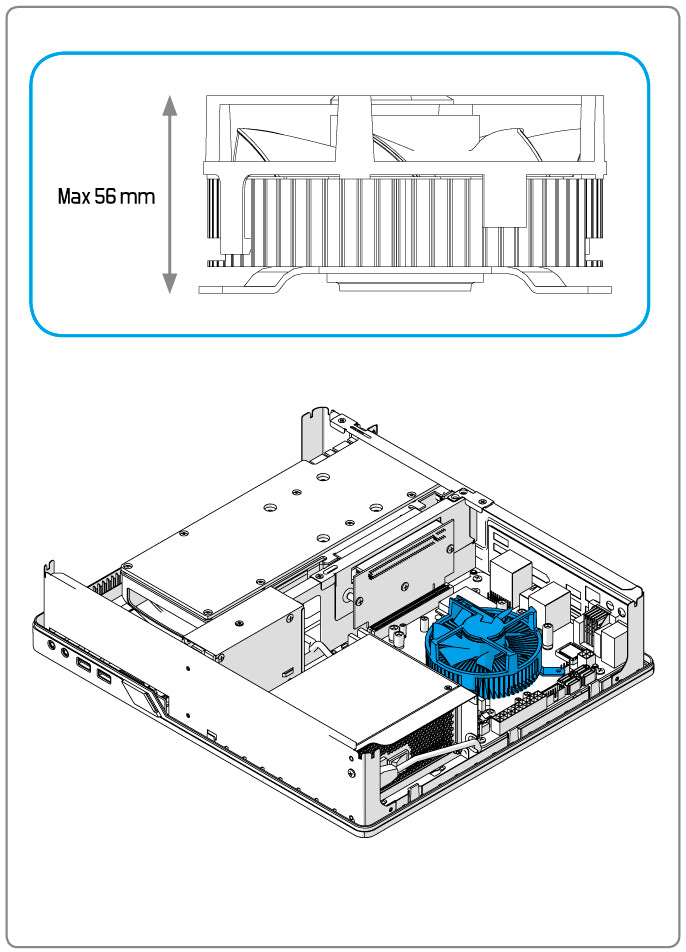 Fractal Design Node 202 CPU Cooler