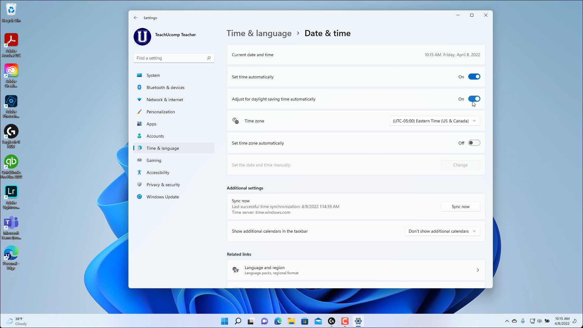 How To Change System Date In Windows 11