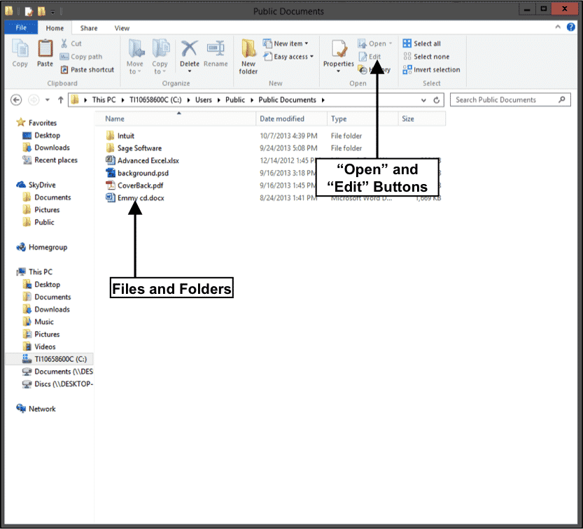 How To Open A File In Windows 8