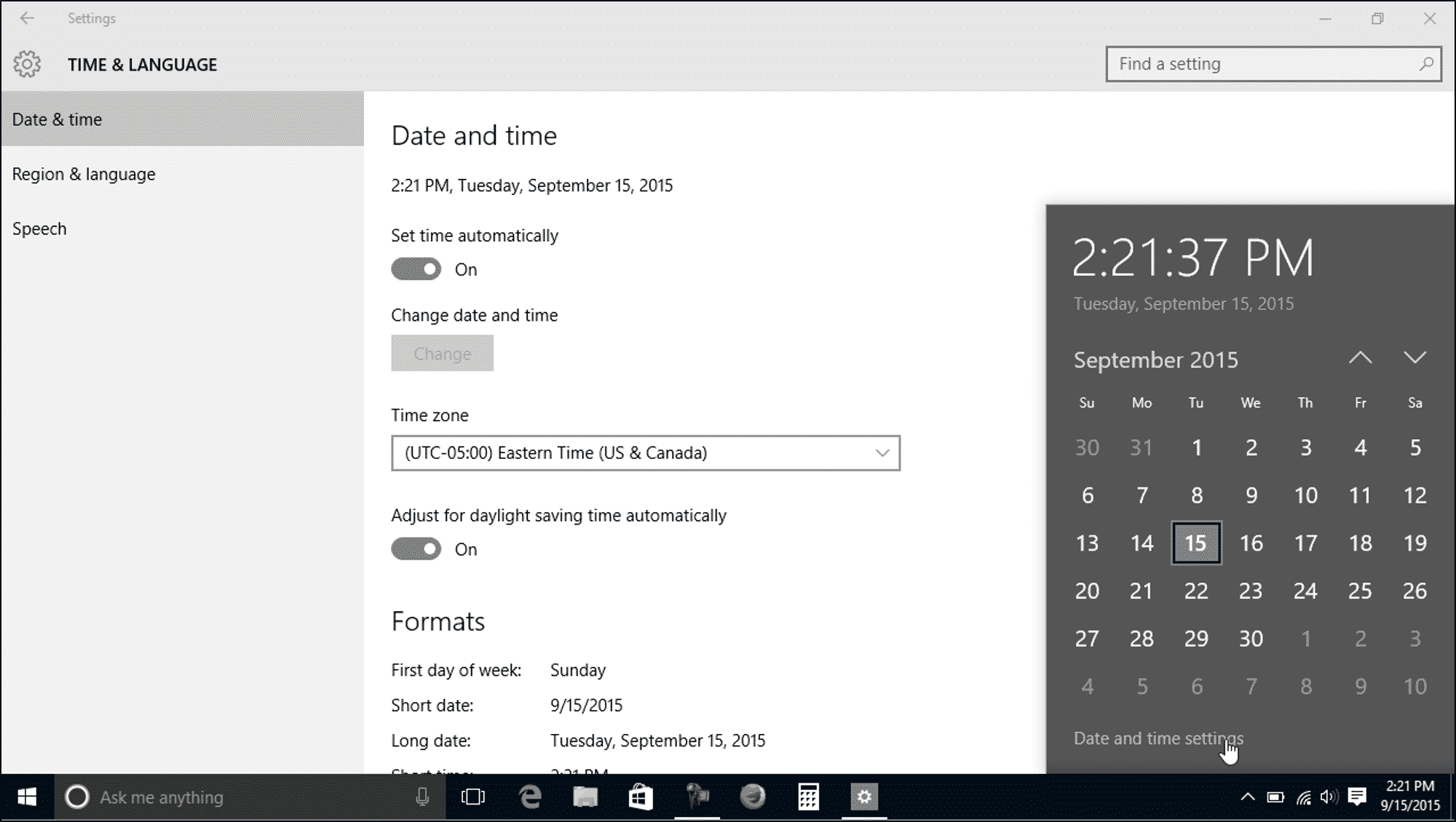 How To Change Time On Windows 10