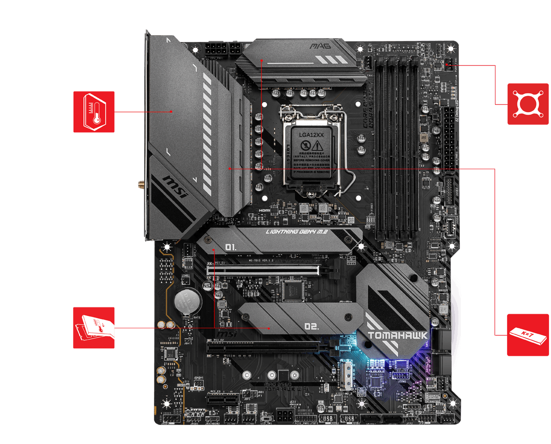 Msi Mag B560 Tomahawk WiFi CPU Compatibility