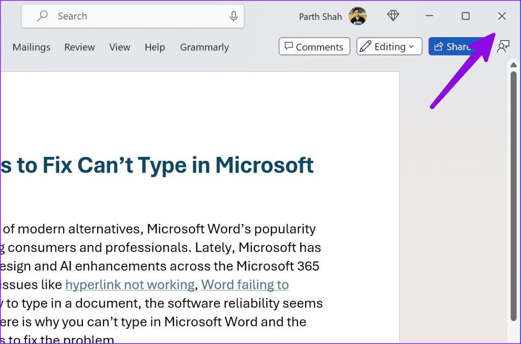 My Keyboard Won’t Type In Microsoft Word