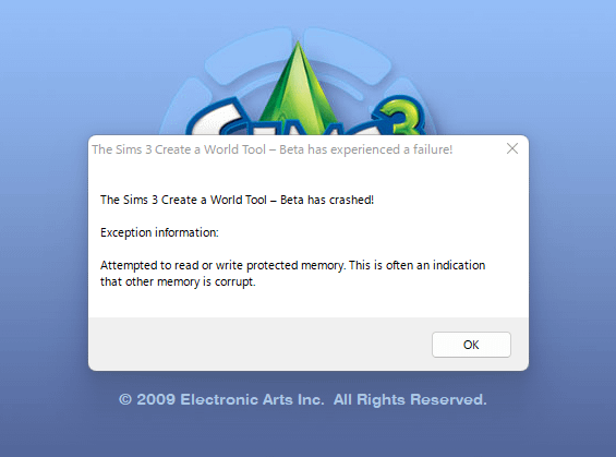 Sims 3 Not Launching Windows 11