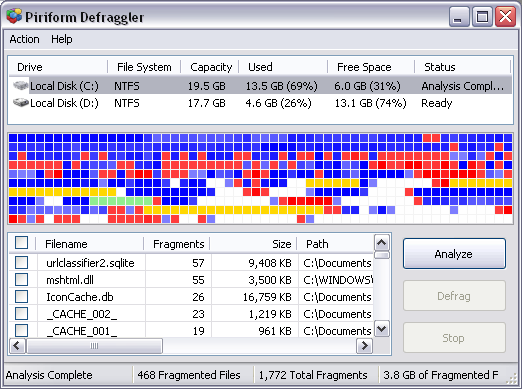 What Windows 8 Graphical Utility Finds Bad Clusters