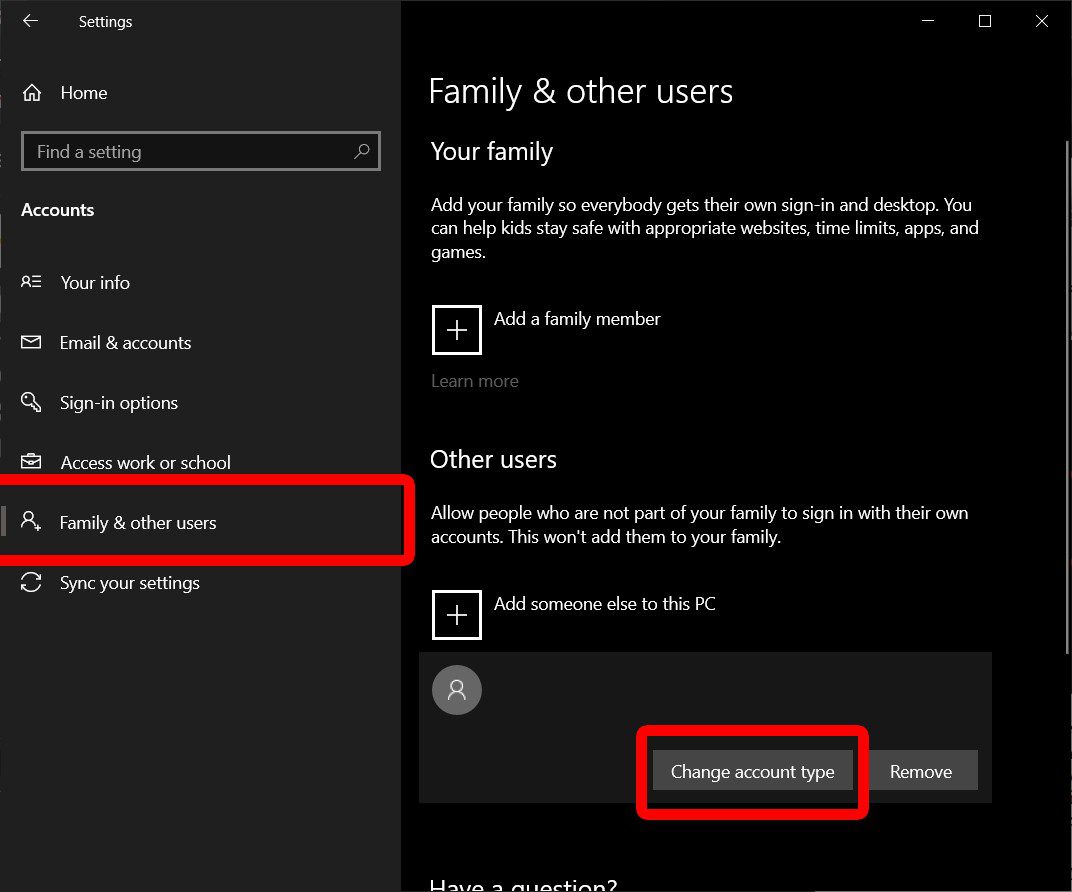 How To Change Administrator On Windows 10