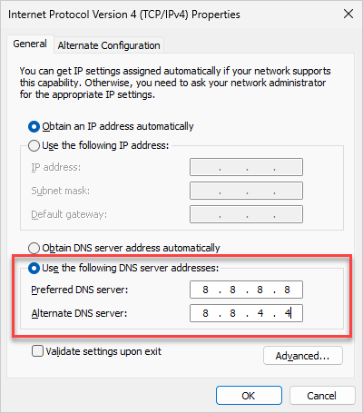 How To Change DNS Windows 11