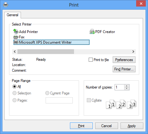 How To Print On Windows 8