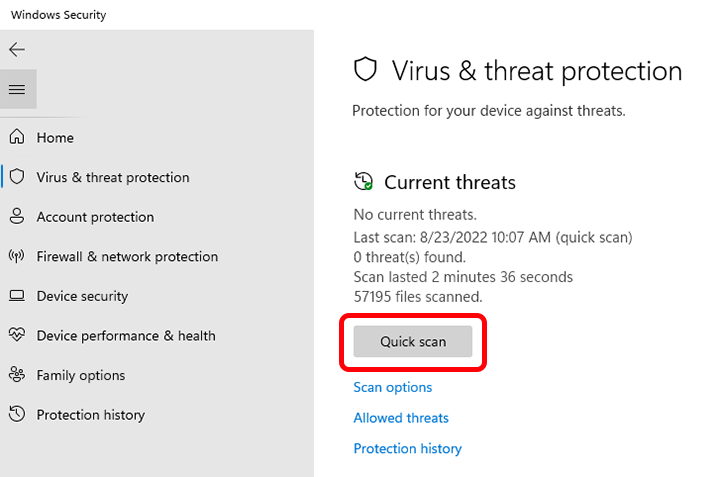 How Good Is Windows Security Scan