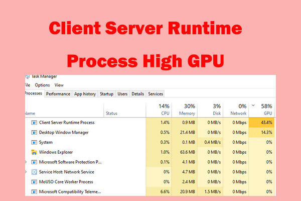 What Is Csrssexe Clientserver Runtime Process Why Are There 2