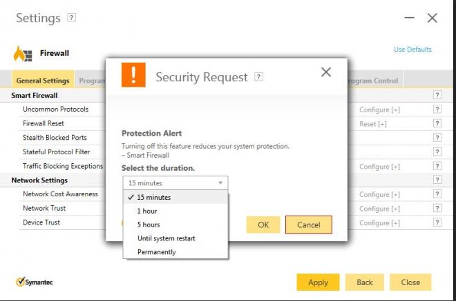 How To Disable Firewall Symantec Endpoint Protection