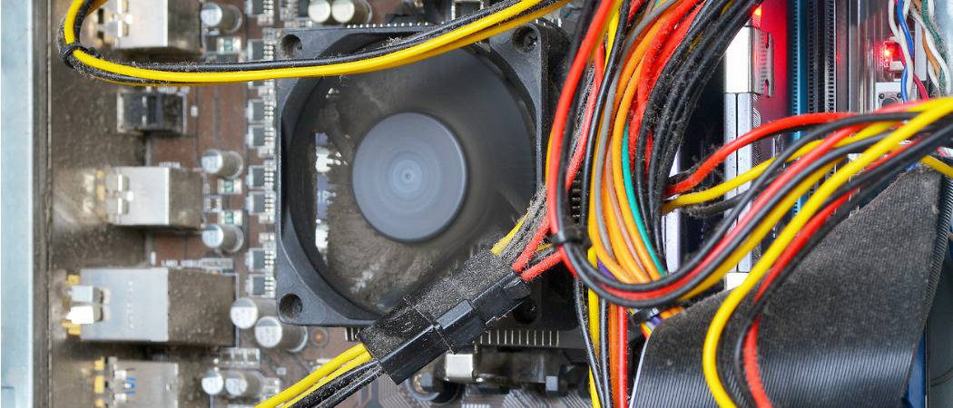 How To Stop CPU Fan From Revving Up And Down