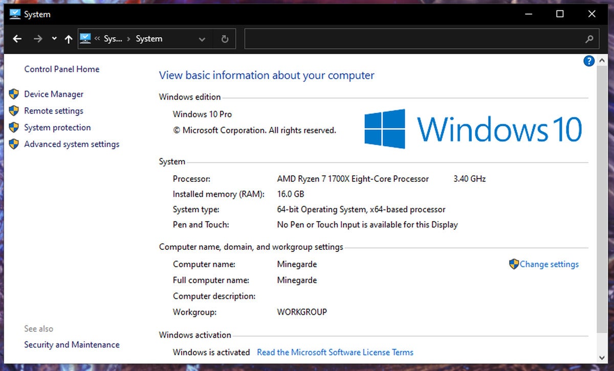 How To Check PC Specs Windows 10