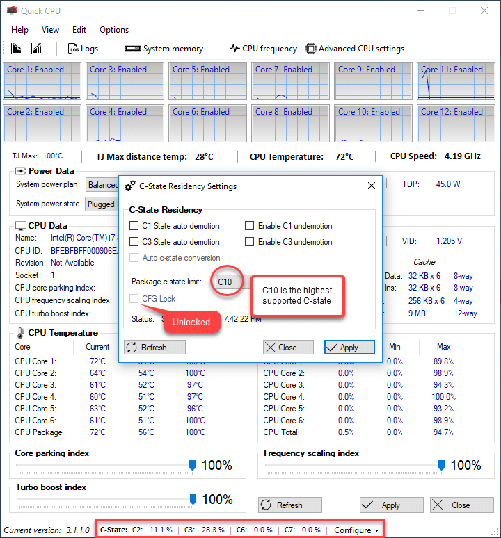 How To Use Quick CPU