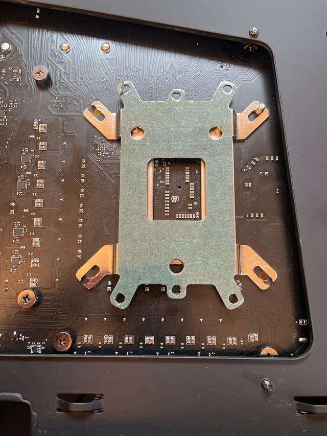 CPU Cooler Backplate Doesn’t Fit