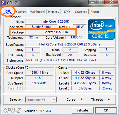 How To Find CPU Socket Type