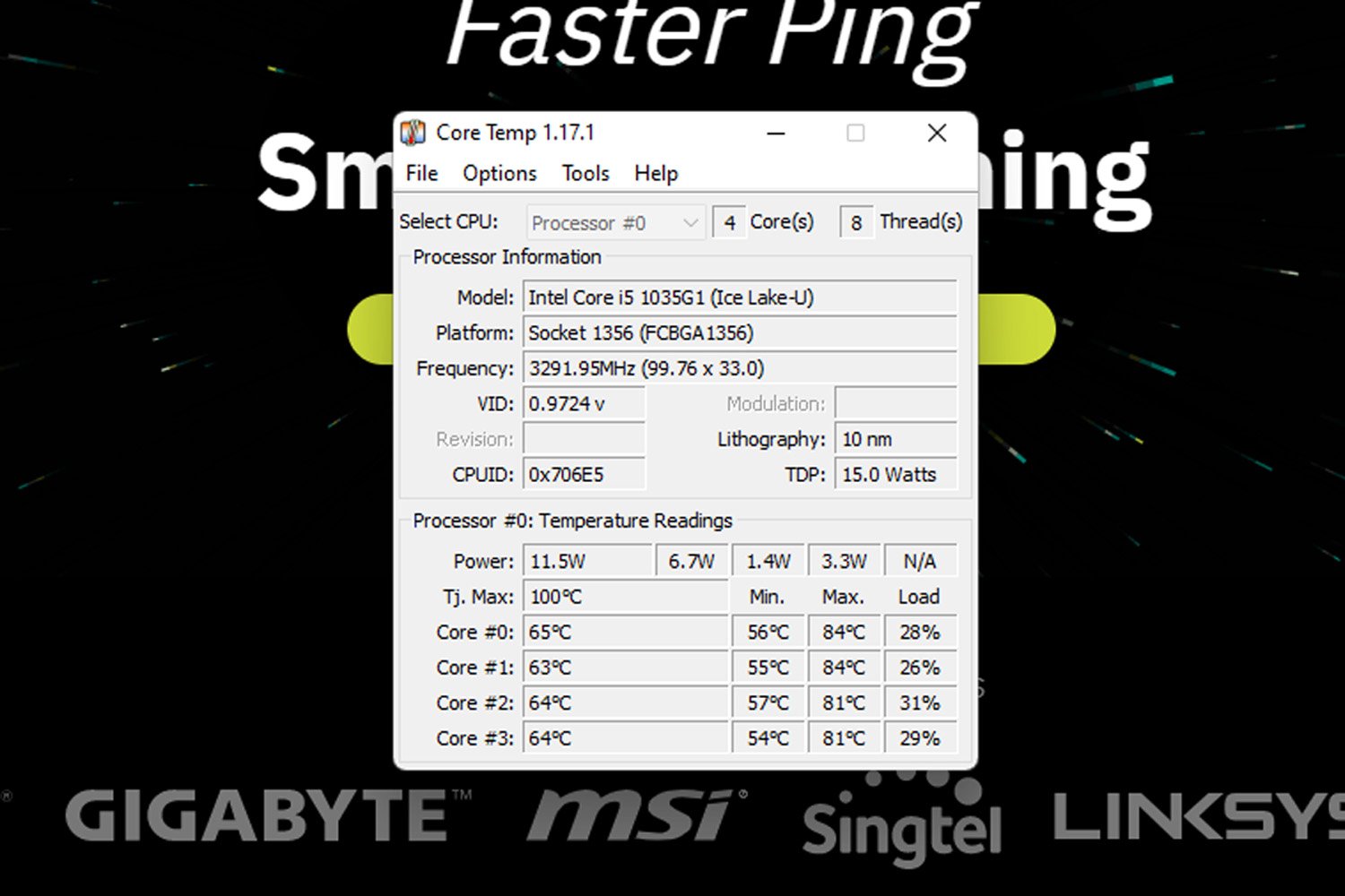 Good CPU Temp While Gaming