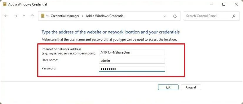 What Are Network Credentials In Windows 11