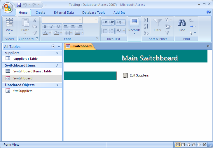 Apple Switchboard Program What Is A Switchboard In Microsoft Access