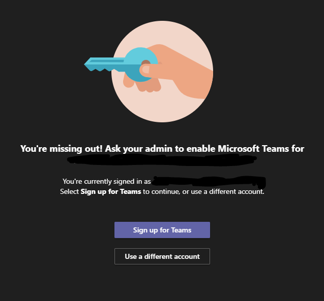 Can’t Access Microsoft Teams