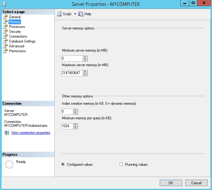 SQL Server Windows Nt High CPU Usage