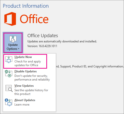 How To Update Microsoft Office