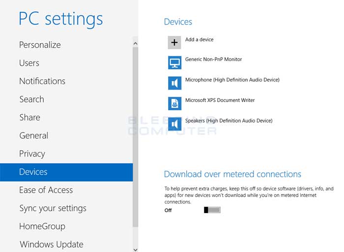 How To Set Metered Connection In Windows 8