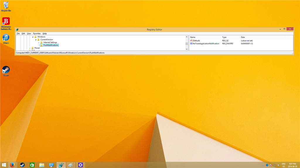 Some Settings Are Managed By Your System Administrator Windows 8.1