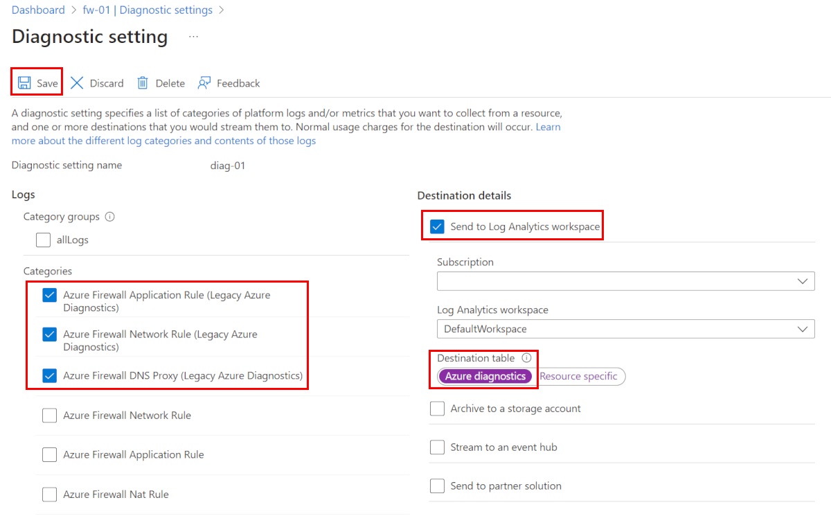 How To Check Azure Firewall Logs