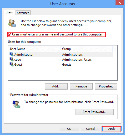 How To Remove Password In Windows 8