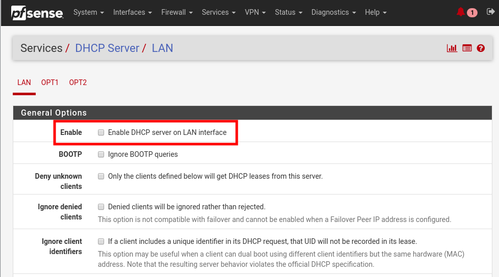 How To Turn Off Pfsense Firewall