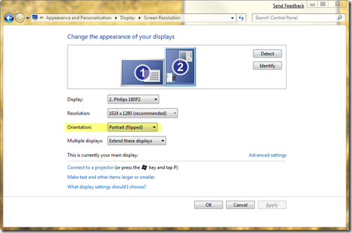 How To Rotate Screen In Windows 7