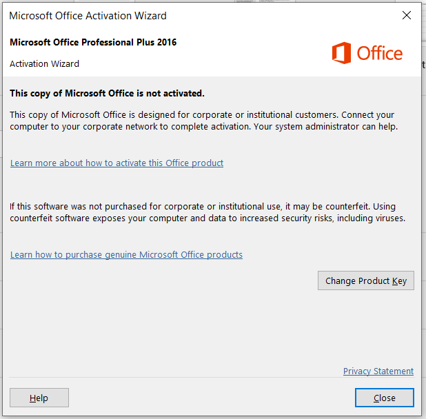 How To Turn Off Microsoft Office Activation Wizard 2016