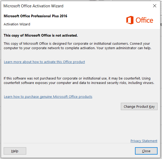 How To Stop Microsoft Office Activation Wizard