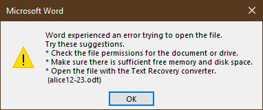 Can Microsoft Office Open Odt Files