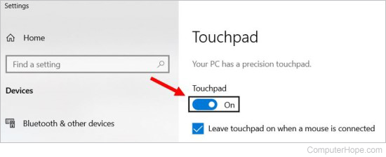 How To Enable Touchpad On Laptop Windows 8