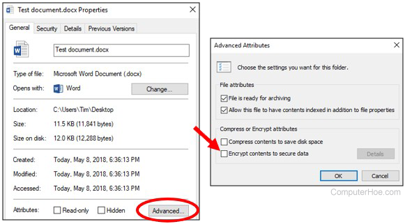 How To Encrypt A File In Windows 8