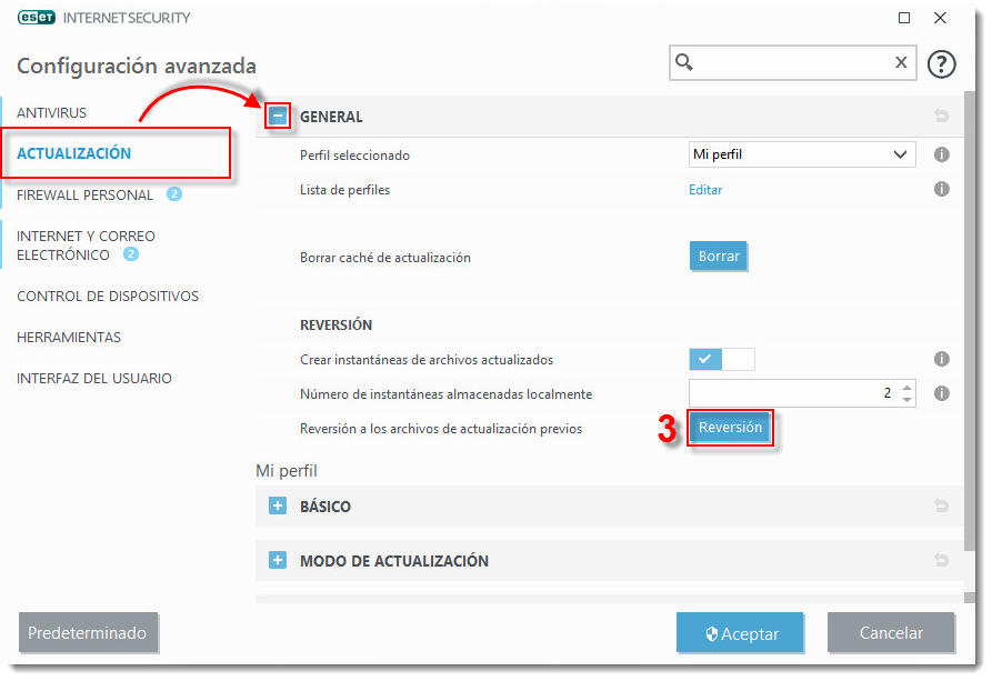 Actualizar Base De Firmas De Virus Eset NOD32 Antivirus 8