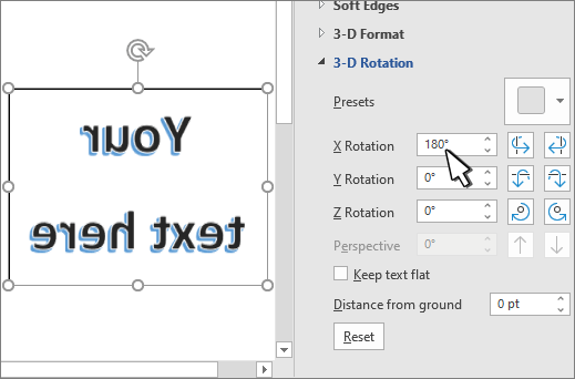 How To Reflect Words In Microsoft Word