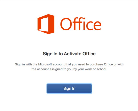How To Activate Microsoft Office For Mac