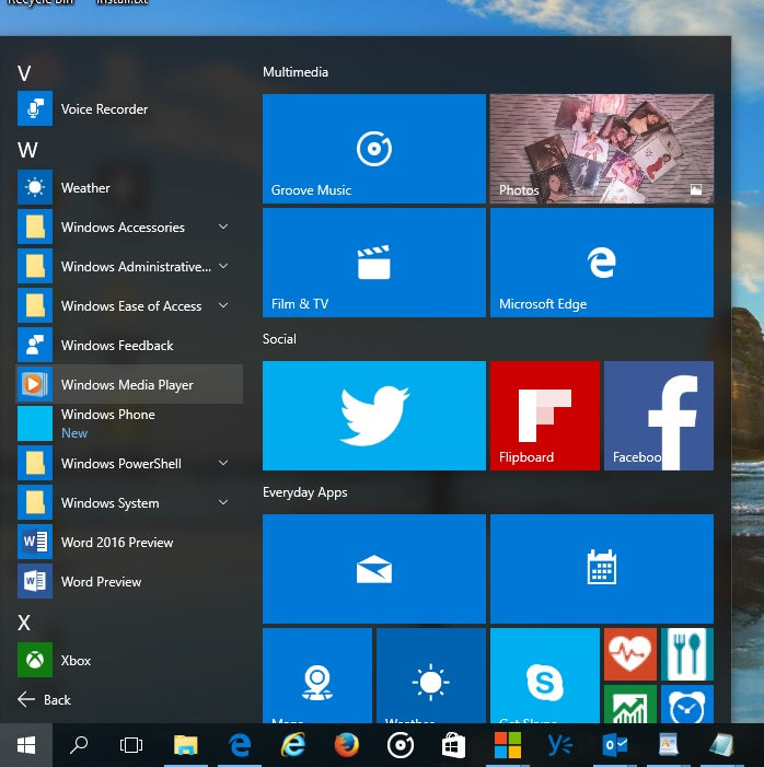 Where Is Windows Media Player In Windows 10