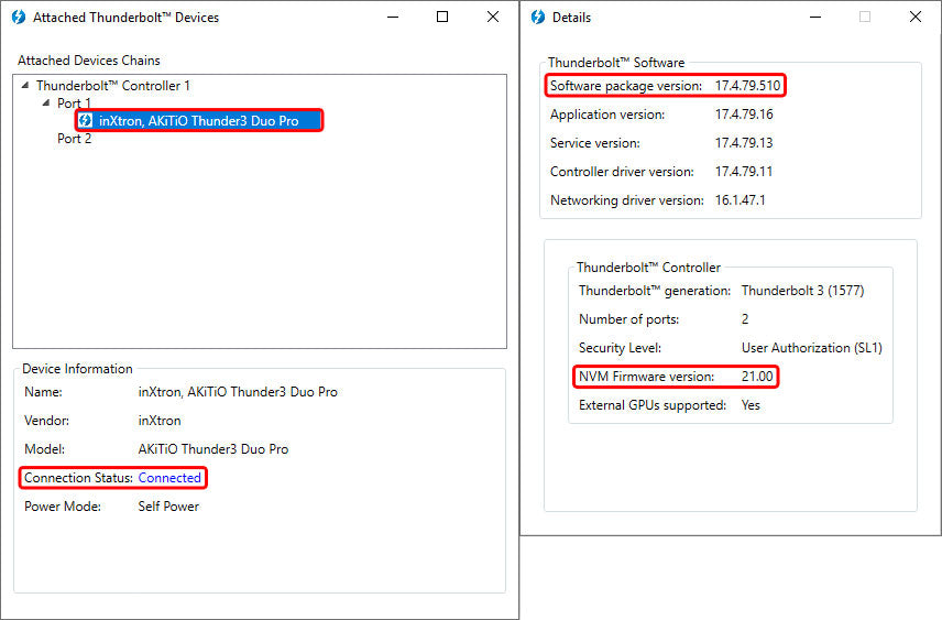 How To Check If Thunderbolt Port Is Working Windows 10